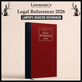 Lawmanns Legal Referencer 2026 | Lawyers Register | Size 13.25 * 8.5 Inches | Red Cloth Hardbound | Legal informations like 