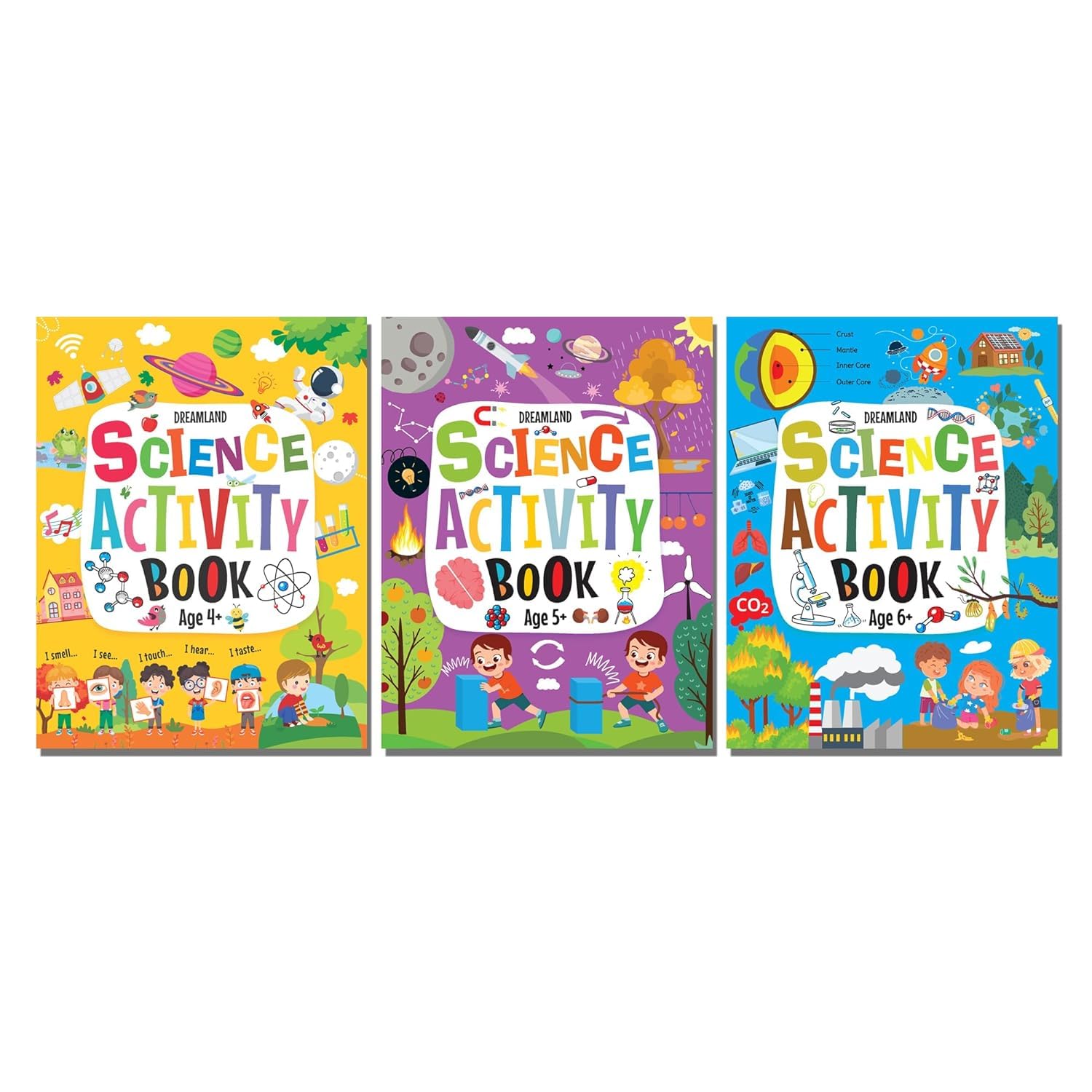 Science Activity Books Pack A Set Of 3 Books  Activity Book For Children