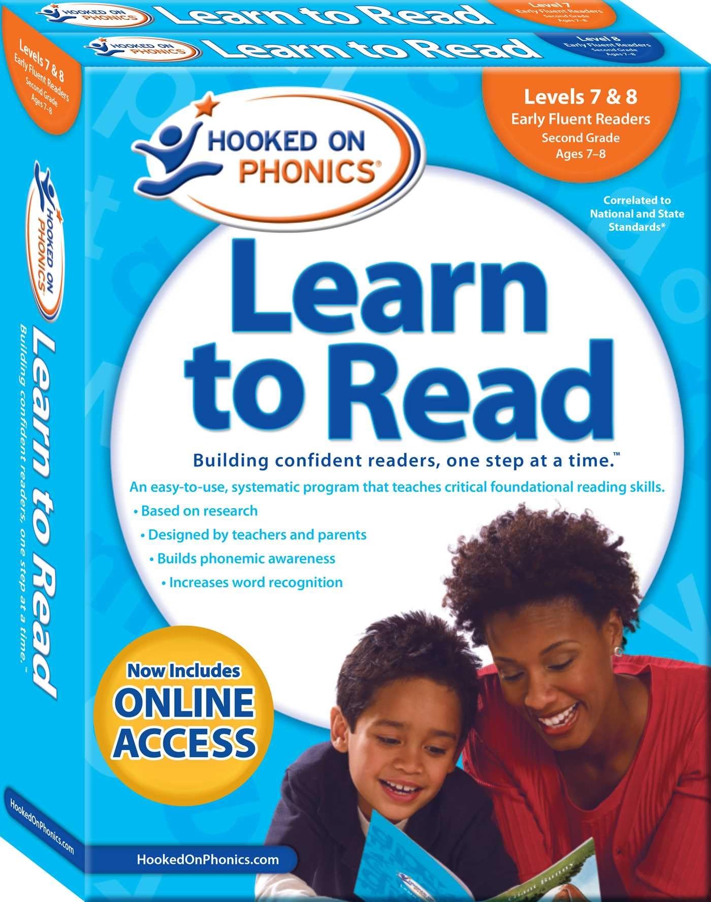 Hooked on Phonics Learn to Read  Levels 7&8 Complete: Early Fluent Readers (Second Grade  Ages 78) (4) (Learn to Read Complete