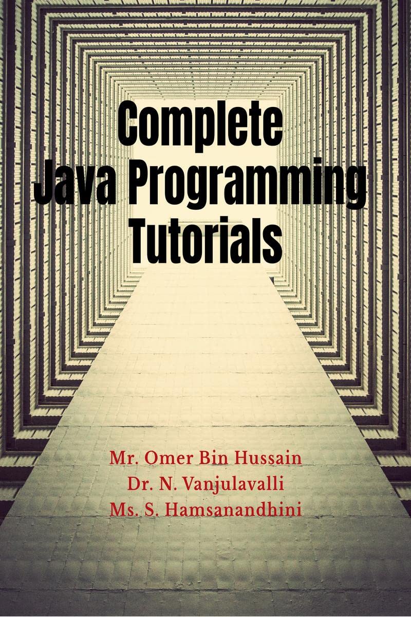 Complete Java Programming Tutorials
