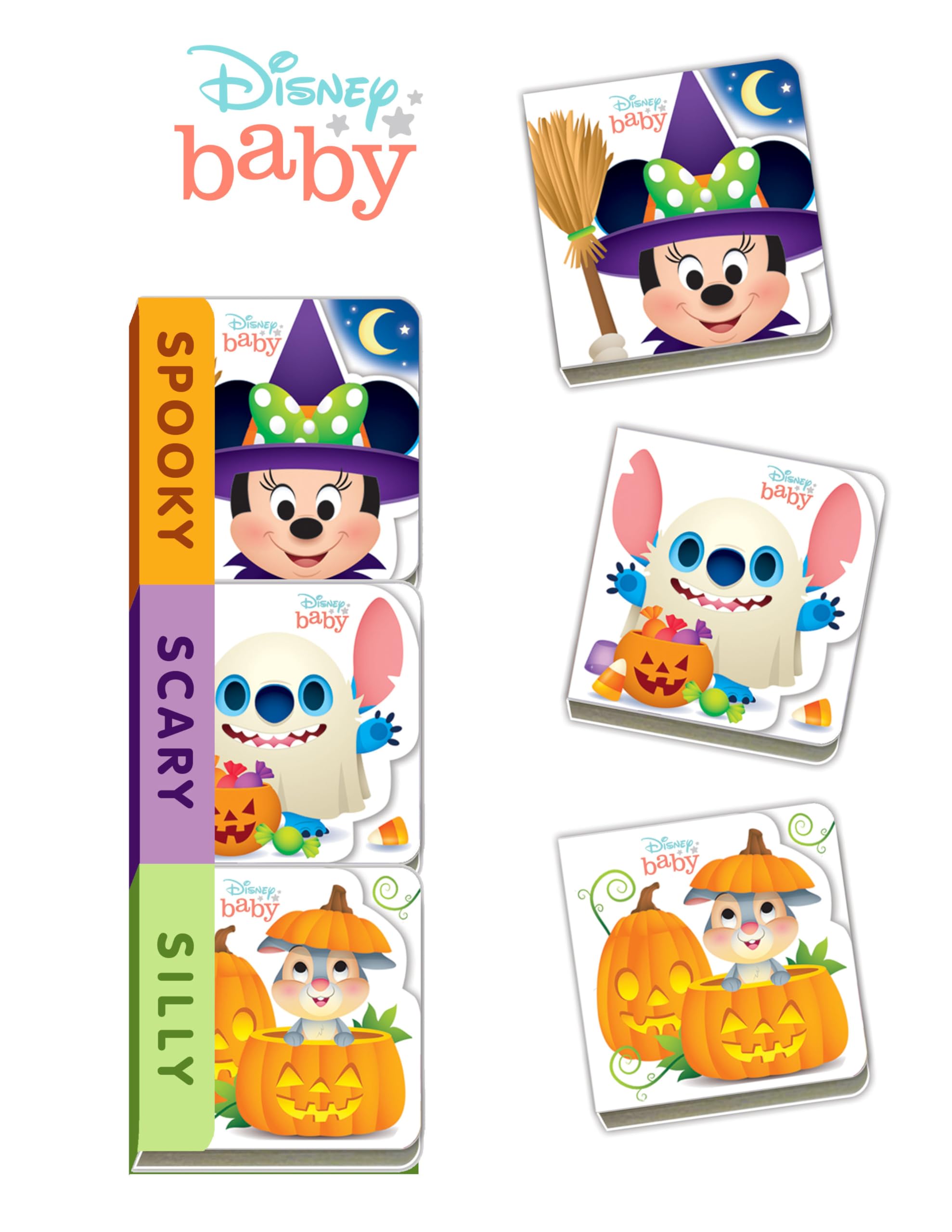 Disney Baby: Spooky, Scary, Silly (Teeny Tiny Books)