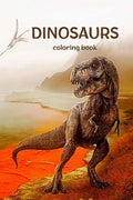 Dinosaurs coloring book : Unique Dinosaur Coloring Pages For Kids And Adults