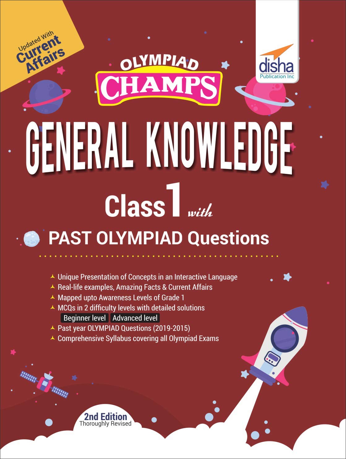 Olympiad Champs General Knowledge Class 1 With Past Olympiad Questions 2Nd Edition