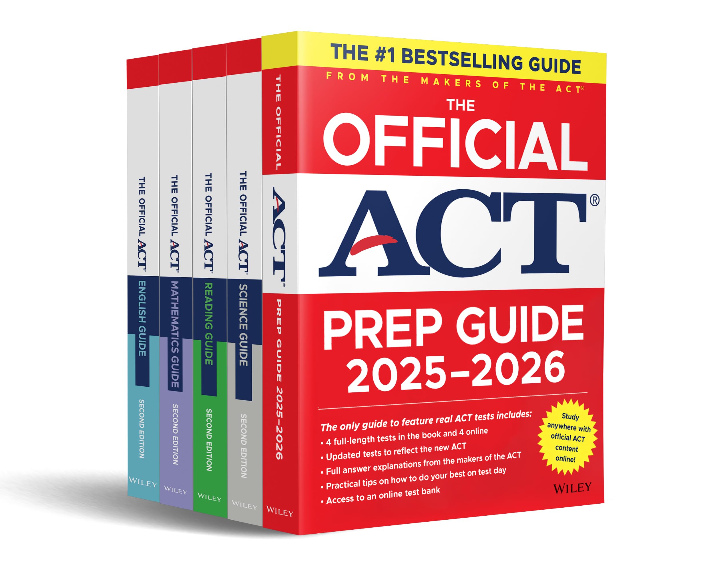 The Official ACT Prep & Subject Guides 20252026 Complete Set (Official Act Prep Guides)