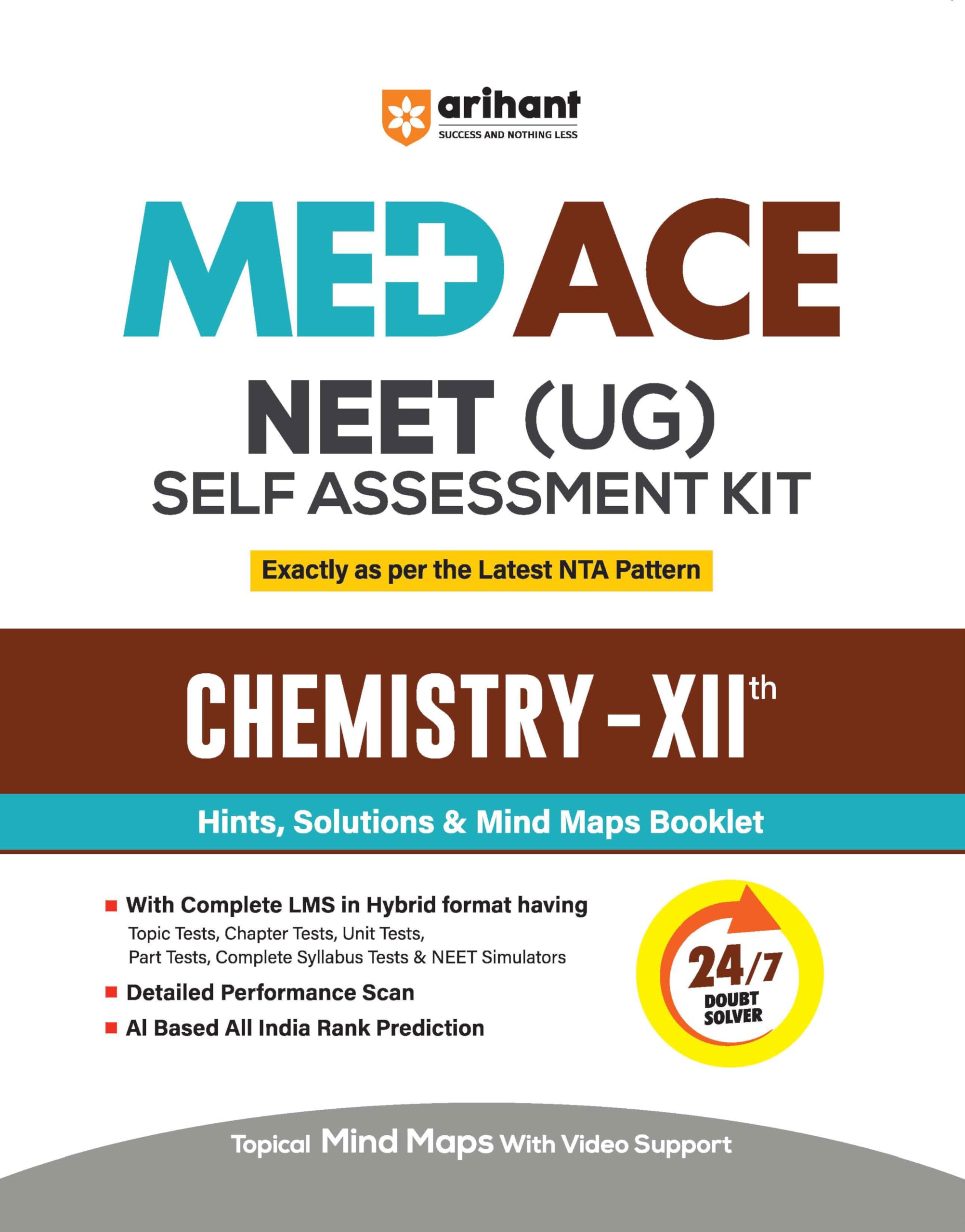 Arihant NEET (UG) Chemistry Self Assessment Kit For Class 12th | Latest NTA Pattern | Hints, Solutions, Mind Maps Booklet, 37 To