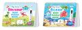 My First Dinosaur and Ocean Busy Puzzle Book : Sticker Activities book for Toddlers, Learning book for Binder Activity, Spiral B