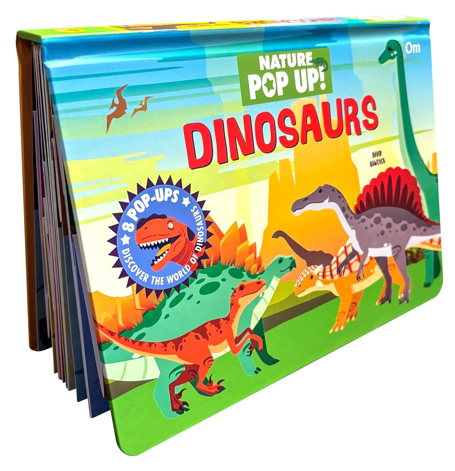 Pop Up Dinosaurs Book for Kids: Interactive Learning with Adventure PopUp Scenes | Explore Jurassic World | Facts, Flaps & Fun 