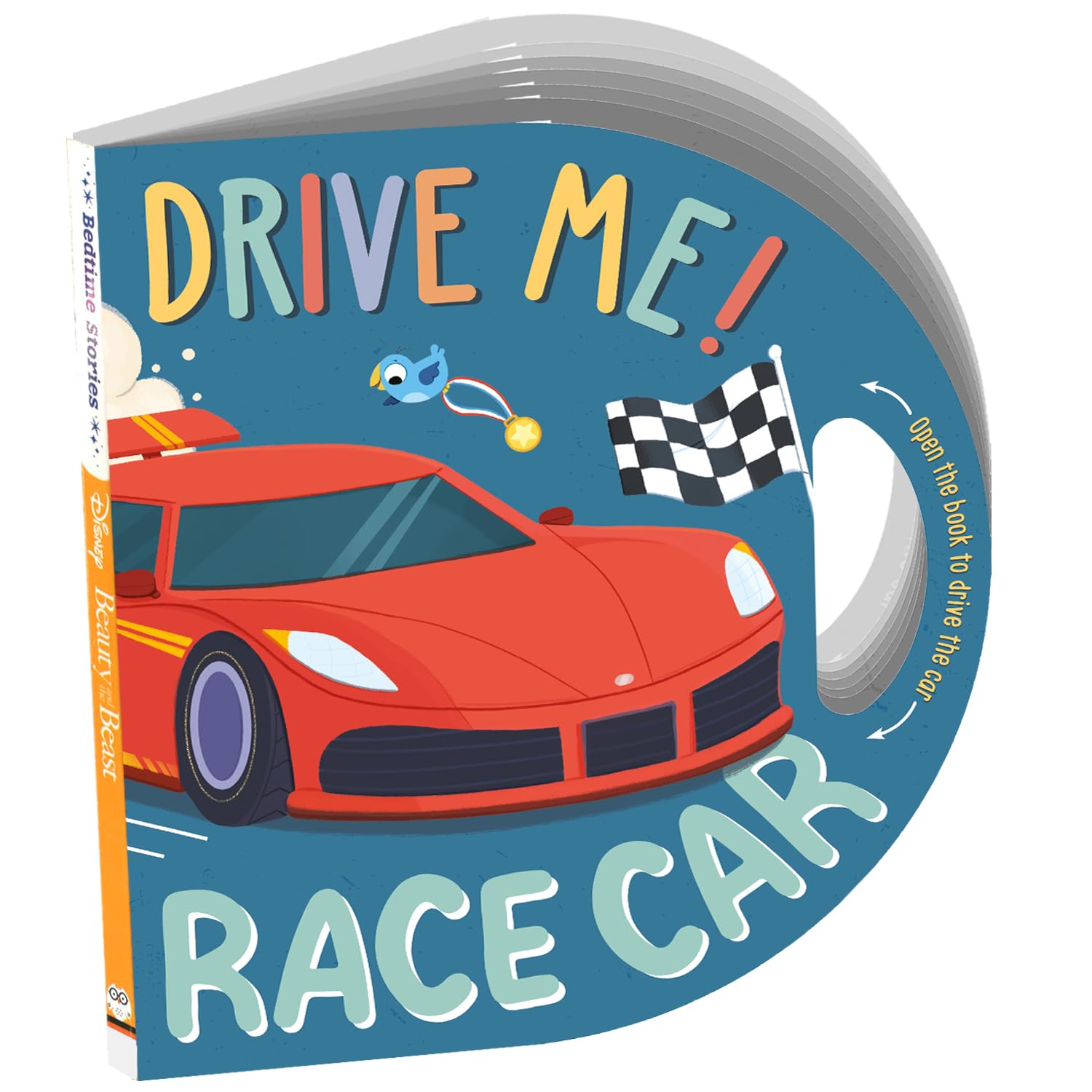 Drive Me! Race Car | Early Learning Book | DieCut Book | For 4 to 6 Year Old Kids