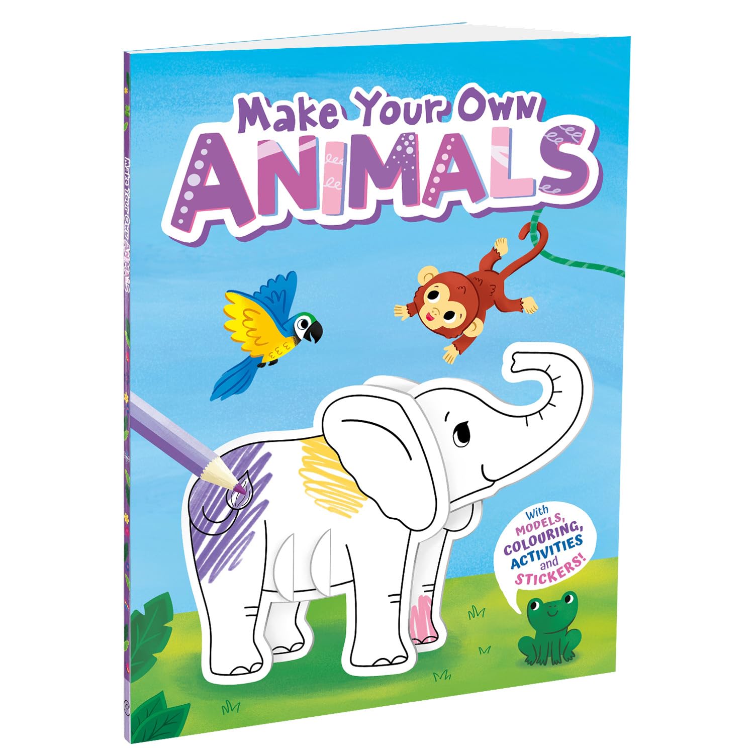 Make Your Own Animals with Models, Colouring, Activities and Stickers Book