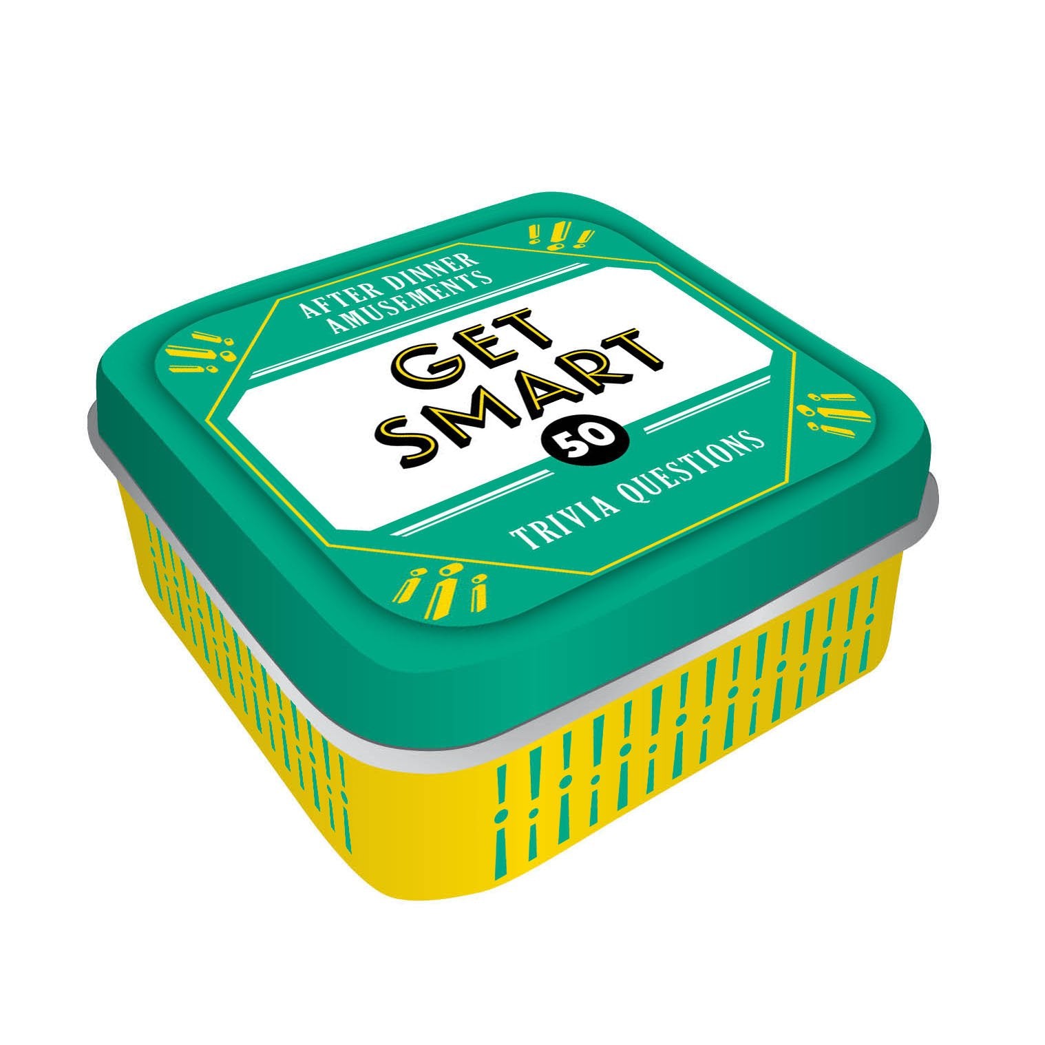 After Dinner Amusements: Get Smart: 50 Trivia Questions (Family Friendly Trivia Card Game, Portable Camping And Holiday Games)