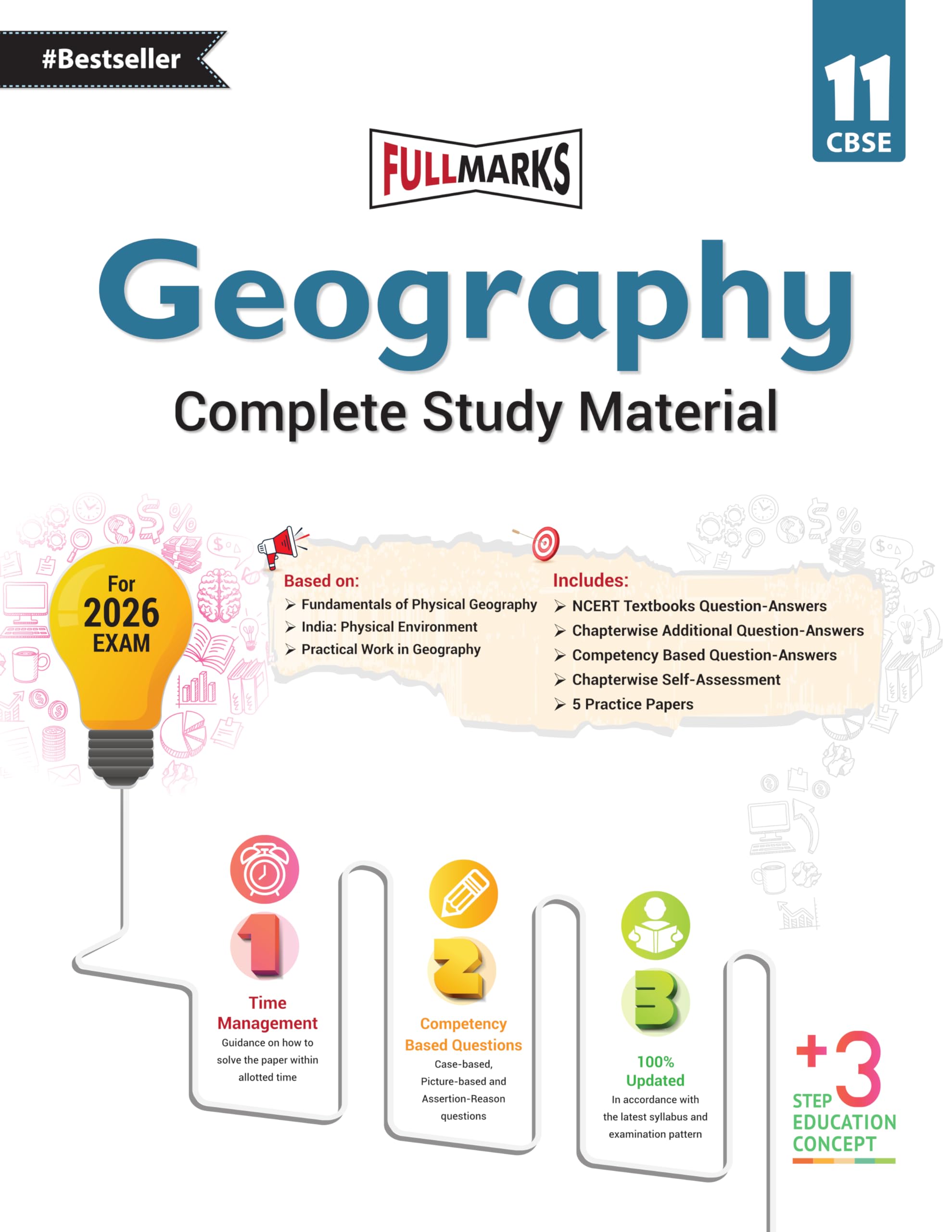 Full Marks Geography Complete Study Material Class 11 | Based on Fundamentals of Physical Geography, India: Physical Environment
