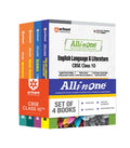 (Old Edition) All In One Combo Class 10 Science, Mathematics, Social Science, English For Cbse Exam 2025