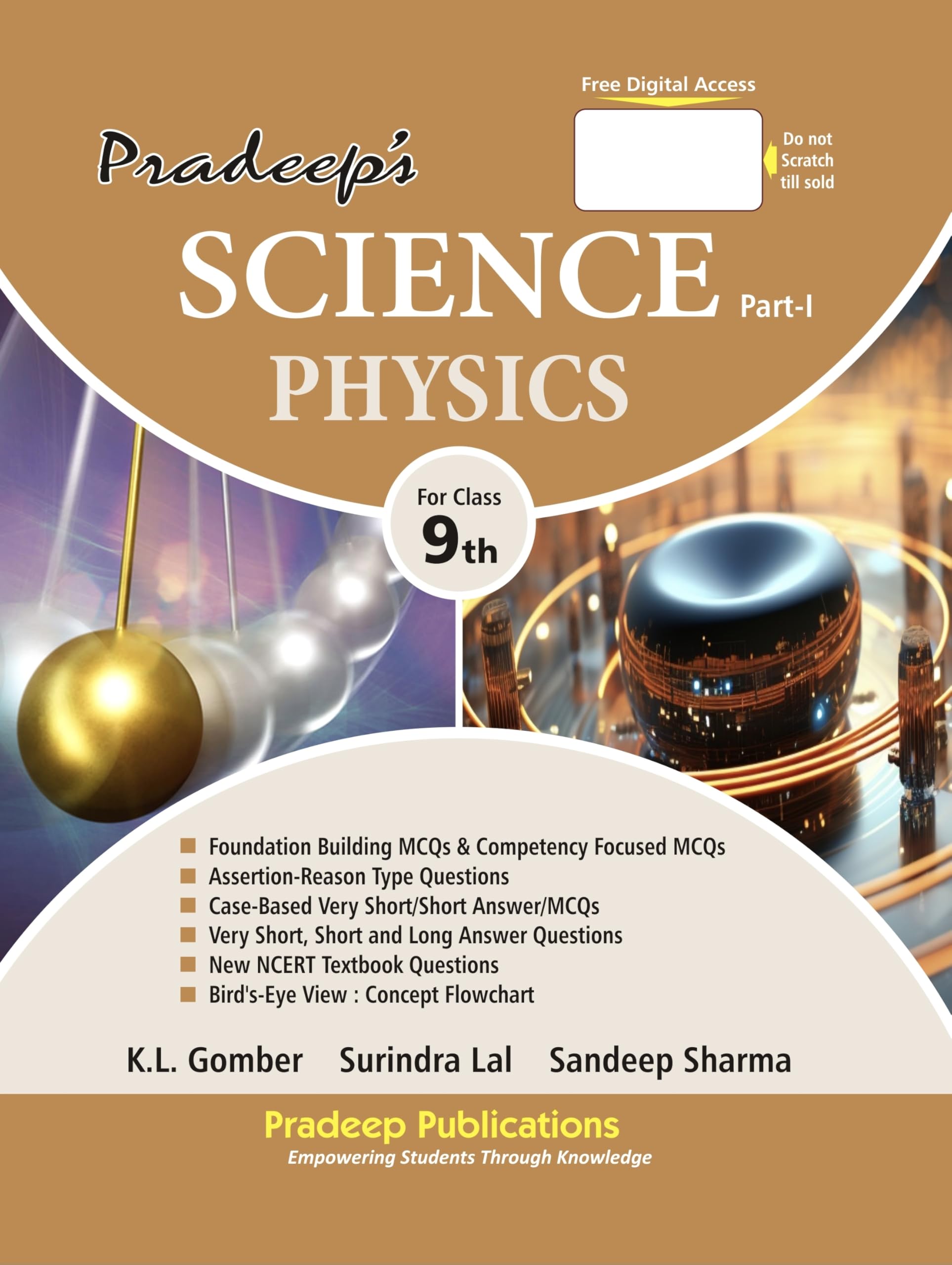 Pradeeps Science Part  I Physics for Class 9  Examination 202627