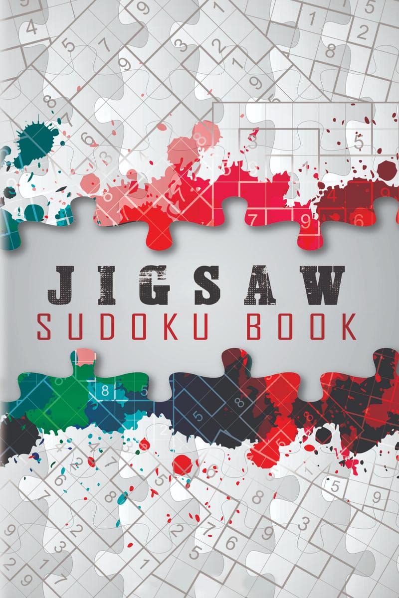 Jigsaw Sudoku Book : 200 Jigsaw Sudoku Puzzles, Irregularly Shaped Sudoku, Sudoku Books for Adults