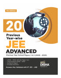 Disha 20 YearWise Jee Advanced Previous Year Solved Papers 1 & 2 (2006  2025) 7Th Edition | Answer Key Validated With IitJee 