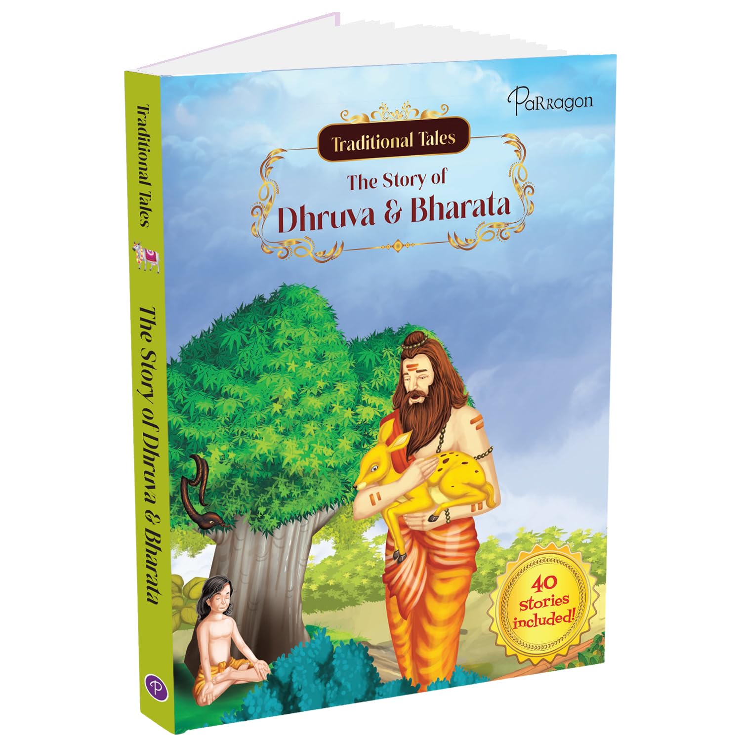 Traditional Tales: The Story of Bharata and Dhruva | Indian Mythology and Folklore Stories | For 8 to 12 Year Old KIds