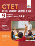Ctet Social Studies/ Science & Evs 9 YearWise Solved Papers 1 & 2