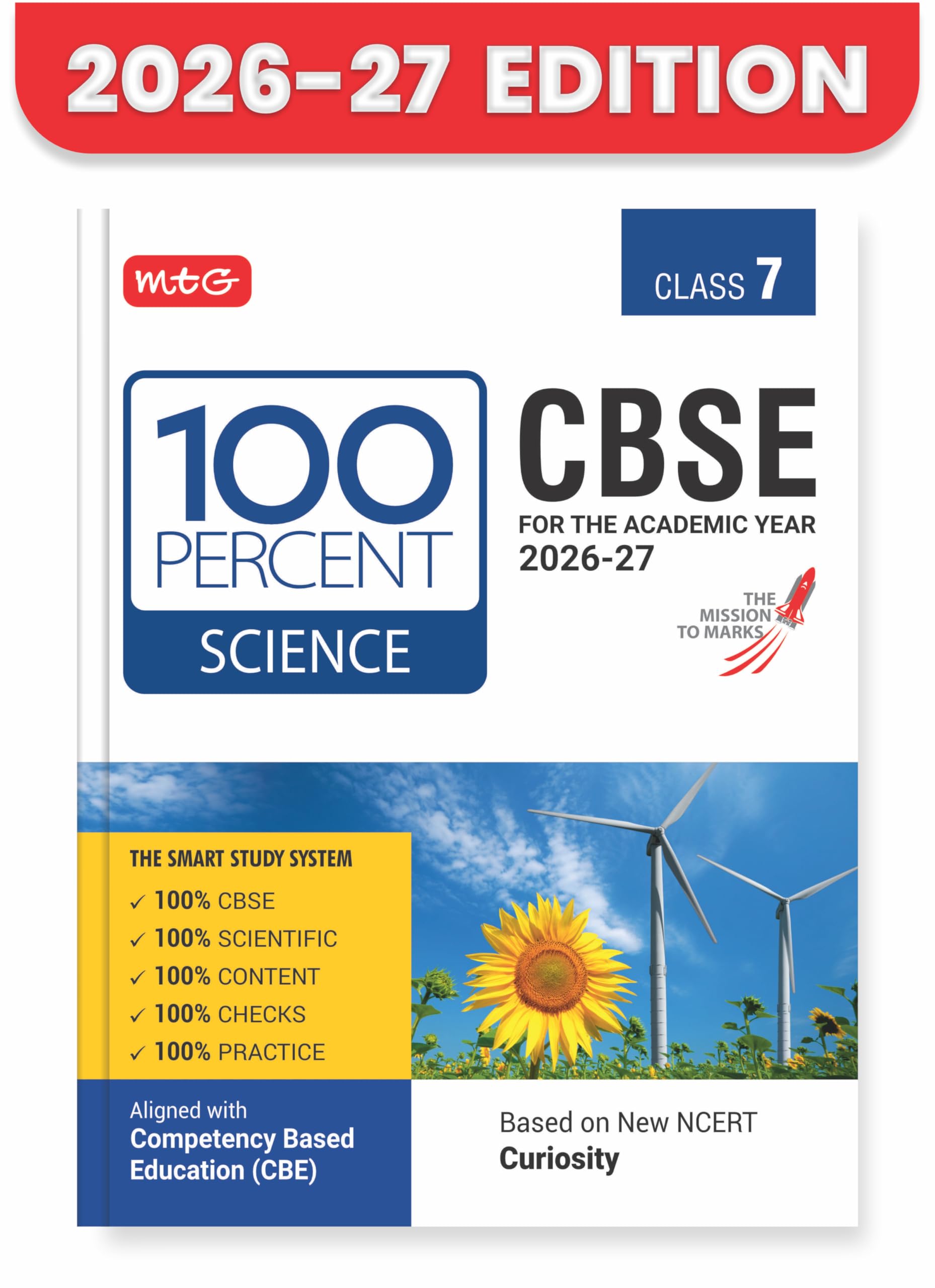 MTG 100 Percent NCERT & CBSE Science Class 7 For 202627 Exam | As Per Revised NCERT Textbooks Syllabus | Theory, Concept Map, M