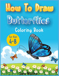 How to draw Butterfly coloring book for kids 48
