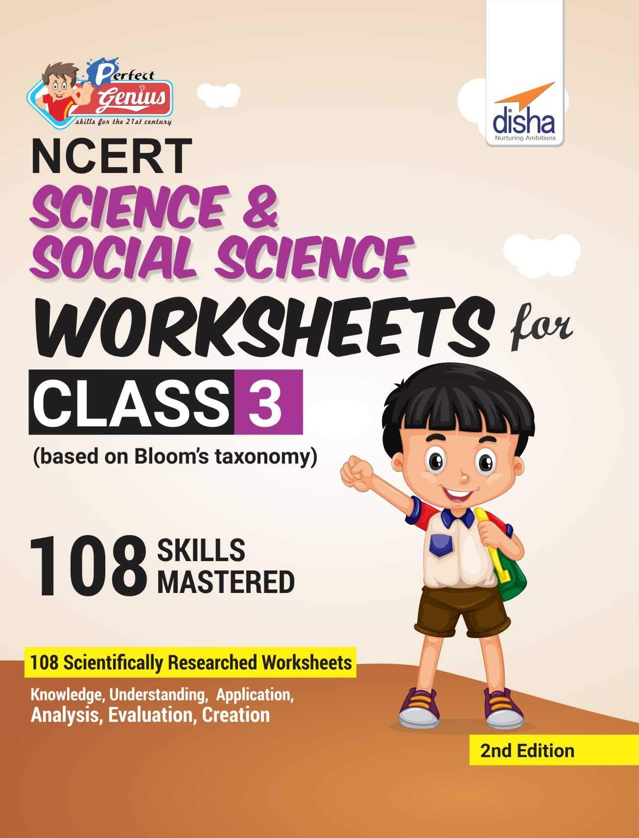 Perfect Genius Ncert Science & Social Science Worksheets For Class 3 (Based On BloomS Taxonomy) 2Nd Edition