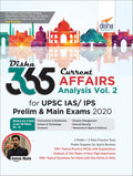 Disha 365 Current Affairs Analysis Vol. 2 For Upsc Ias/ Ips Prelim & Main Exams 2020