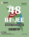 Arihant 48 Years IITJEE Chemistry | Chapterwise and Topicwise Solved Papers | Advanced (20251978) and Main (20252013) | Key C