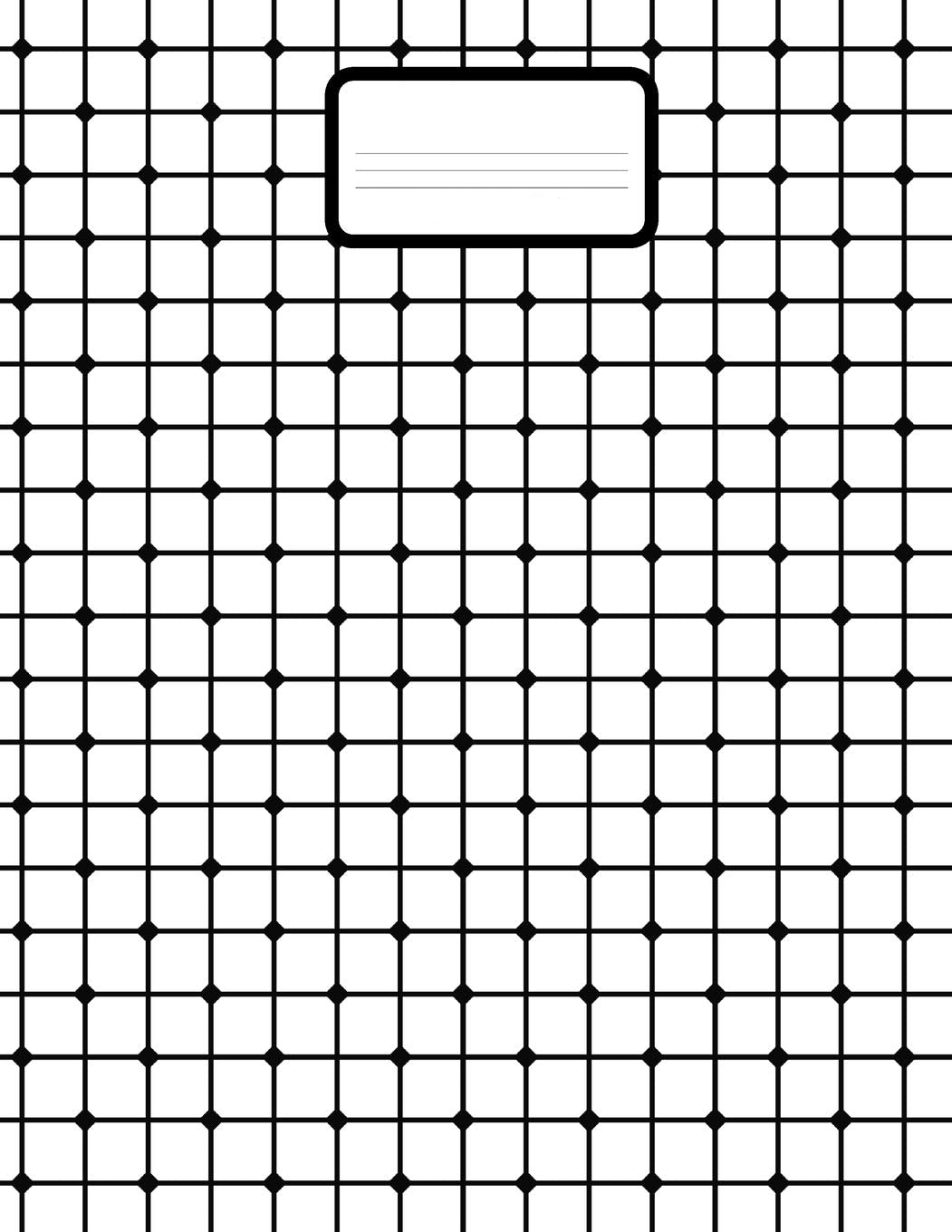 Graph Paper Notebook: Grid Paper Notebook 110 Sheets Large 8.5 X 11 Quad Ruled 5X5