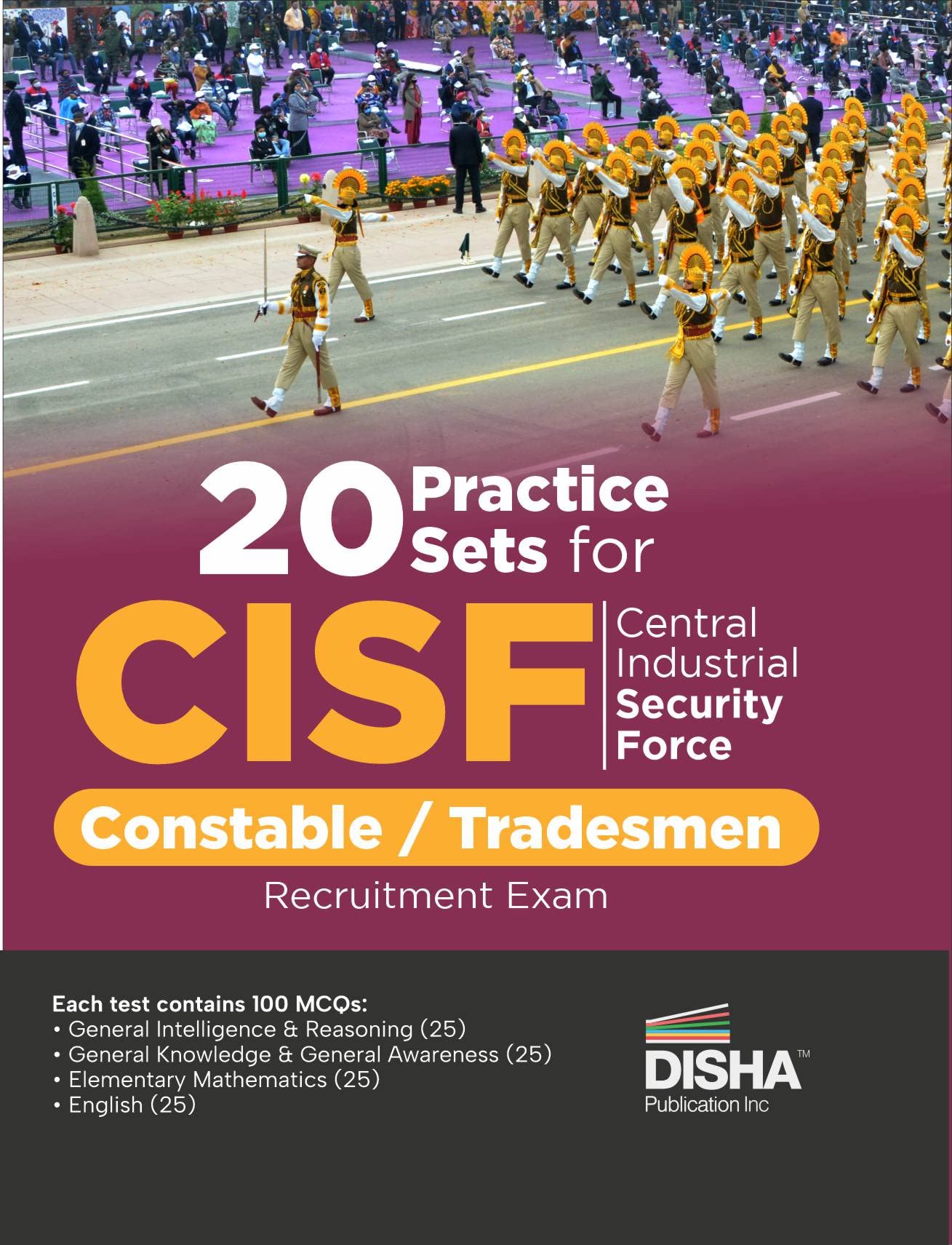 20 Practice Sets For Cisf Central Industrial Security Force Constable / Tradesmen Recruitment Exam