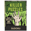 Killer Puzzles Sudoku | Sudoku Puzzle Book | Activity Book | Horror and Spooky Themes | Halloween | Pop Culture | Murdermystery
