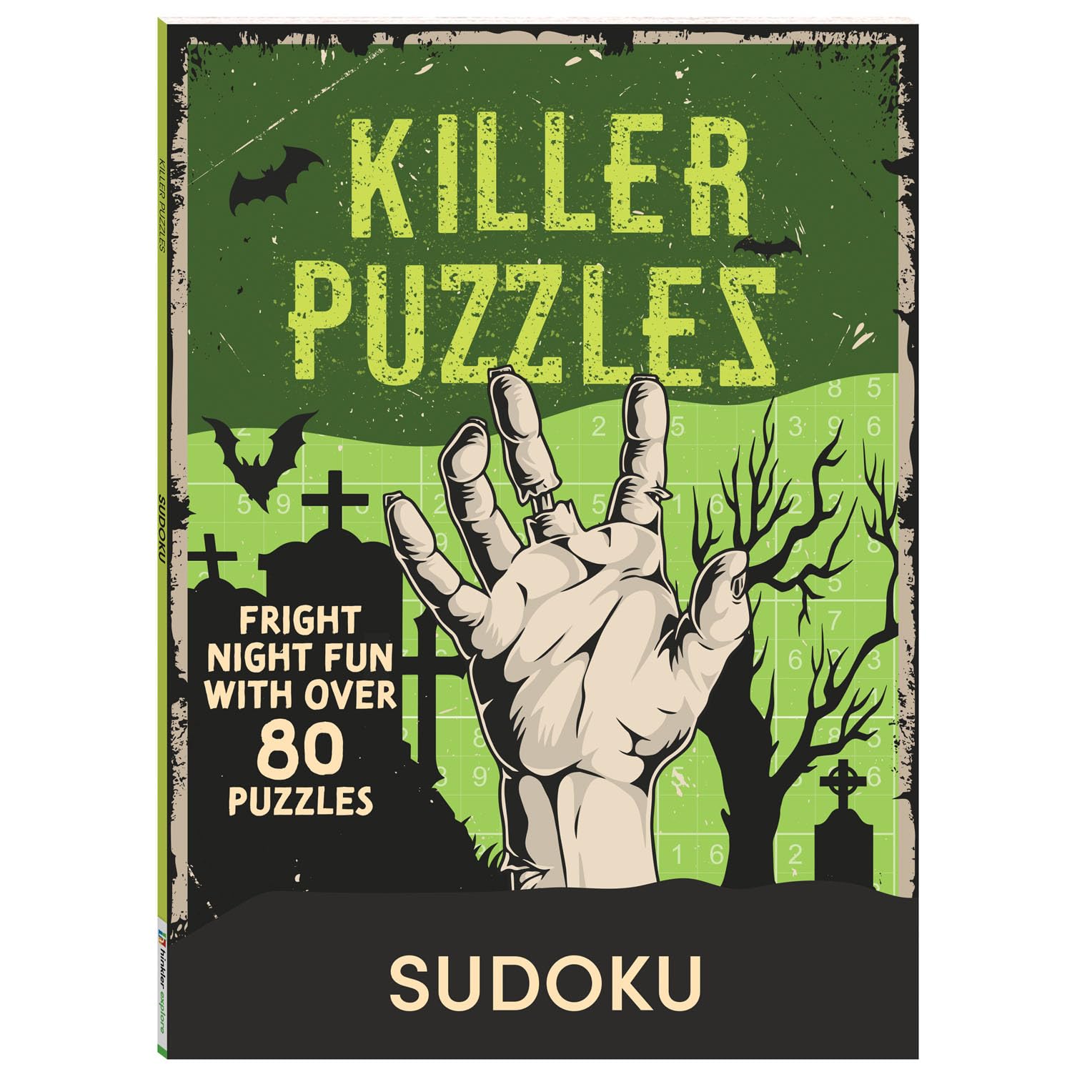 Killer Puzzles Sudoku | Sudoku Puzzle Book | Activity Book | Horror and Spooky Themes | Halloween | Pop Culture | Murdermystery
