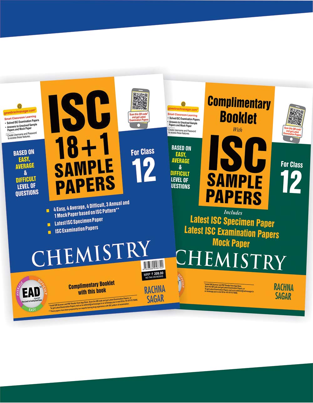 Isc (18+1) Sample Papers Chemistry For Class 12