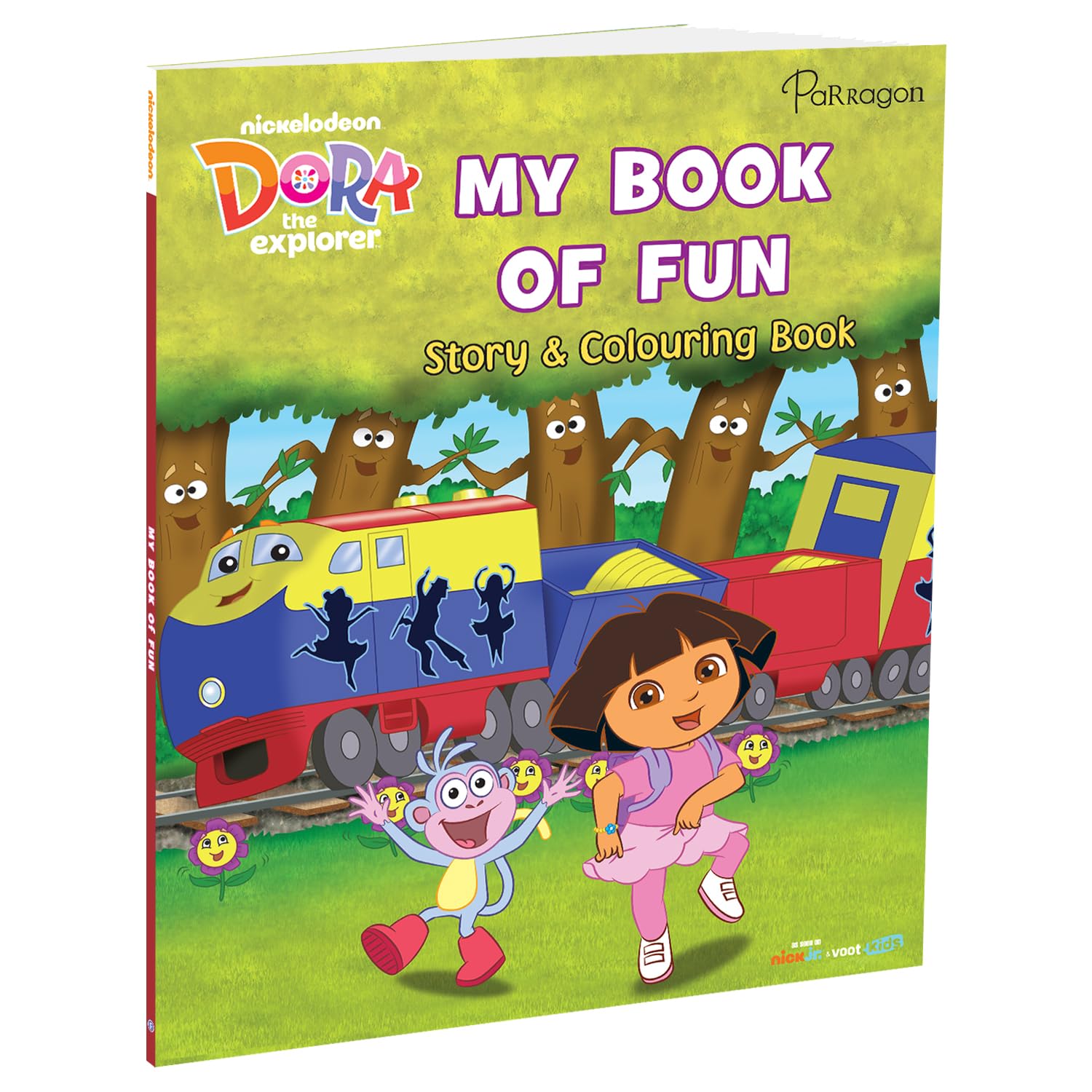 Dora the Explorer My Book of Fun Story & Colouring Book