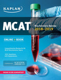 MCAT Biochemistry Review 20182019: Online + Book (Kaplan Test Prep)