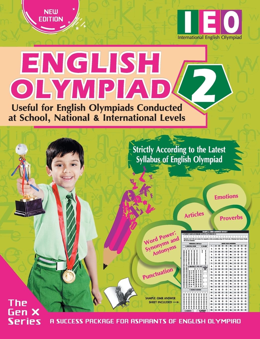 International English Olympiad  Class 2 (With OMR Sheets)