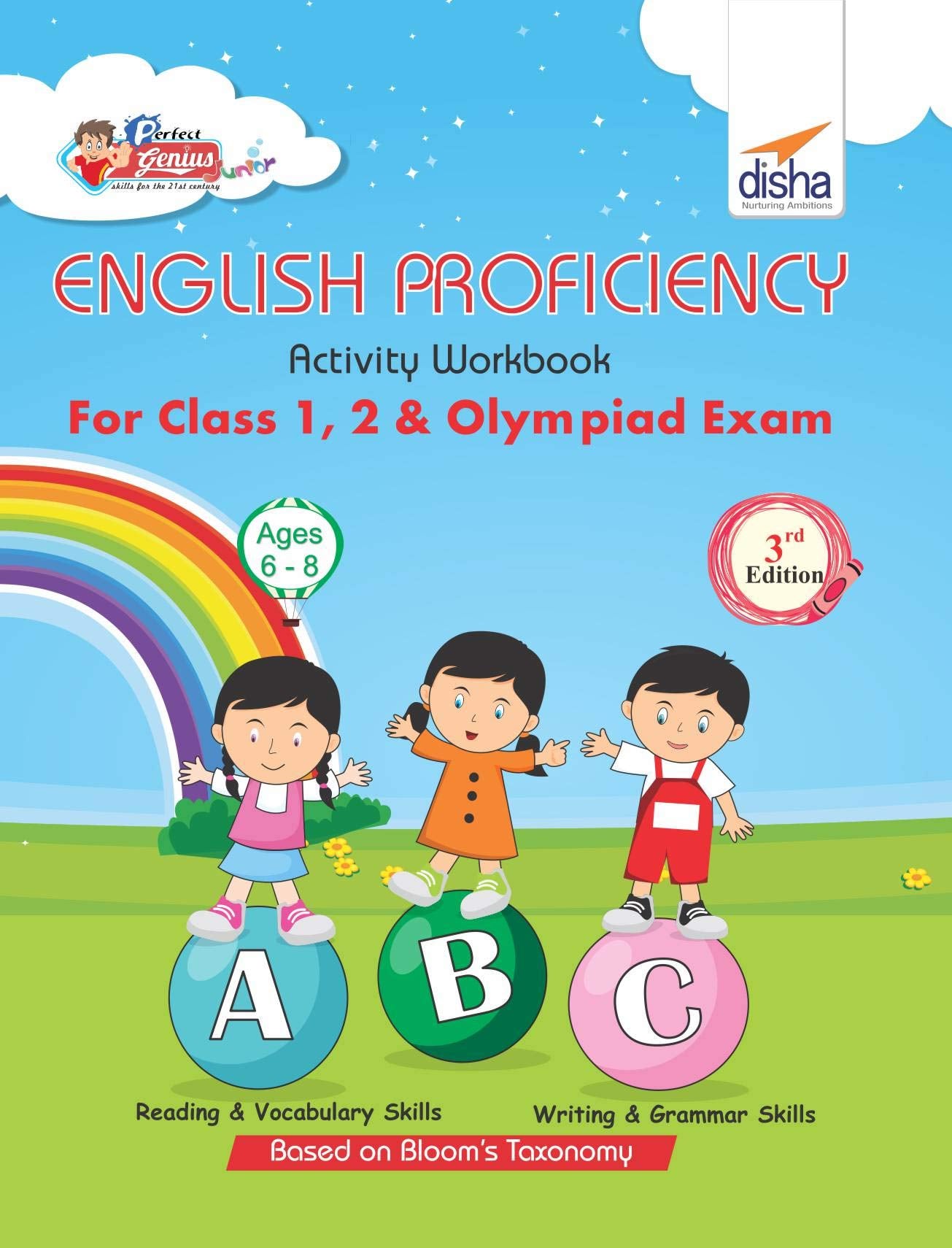 Perfect Genius English Proficiency Activity Workbook For Class 1, 2 & Olympiad Exams 2Nd Edition