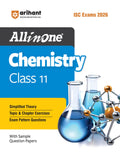 Arihant All in one Chemistry Class 11 for ISC Exams 2026 | With Simplified Theory, InText & Chapter Exercises, Exam Pattern Que