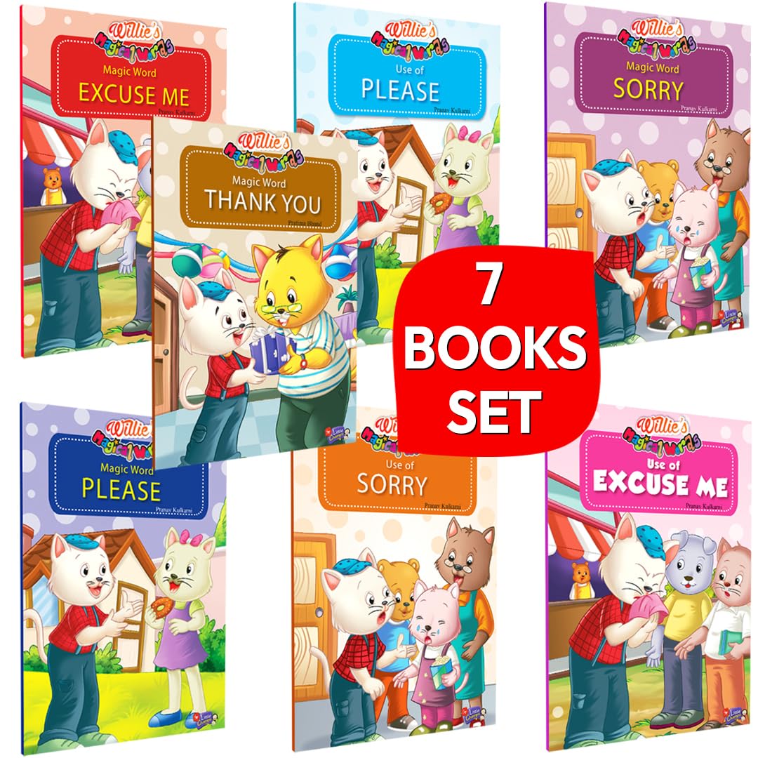 Kids Books For 3 Year Old | Good Manners | My Family Habits Story Book For 3 Year Old Children | My First Library Box Set | Nurs