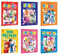 My First Dragon, Space, Robot, Our Helpers, Unicorn And Mermaid Colouring Book For Kids