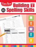 EvanMoor Building Spelling Skills, Grade 5  Homeschooling & Classroom Resource Workbook, Reproducible Worksheets, Teaching Edi