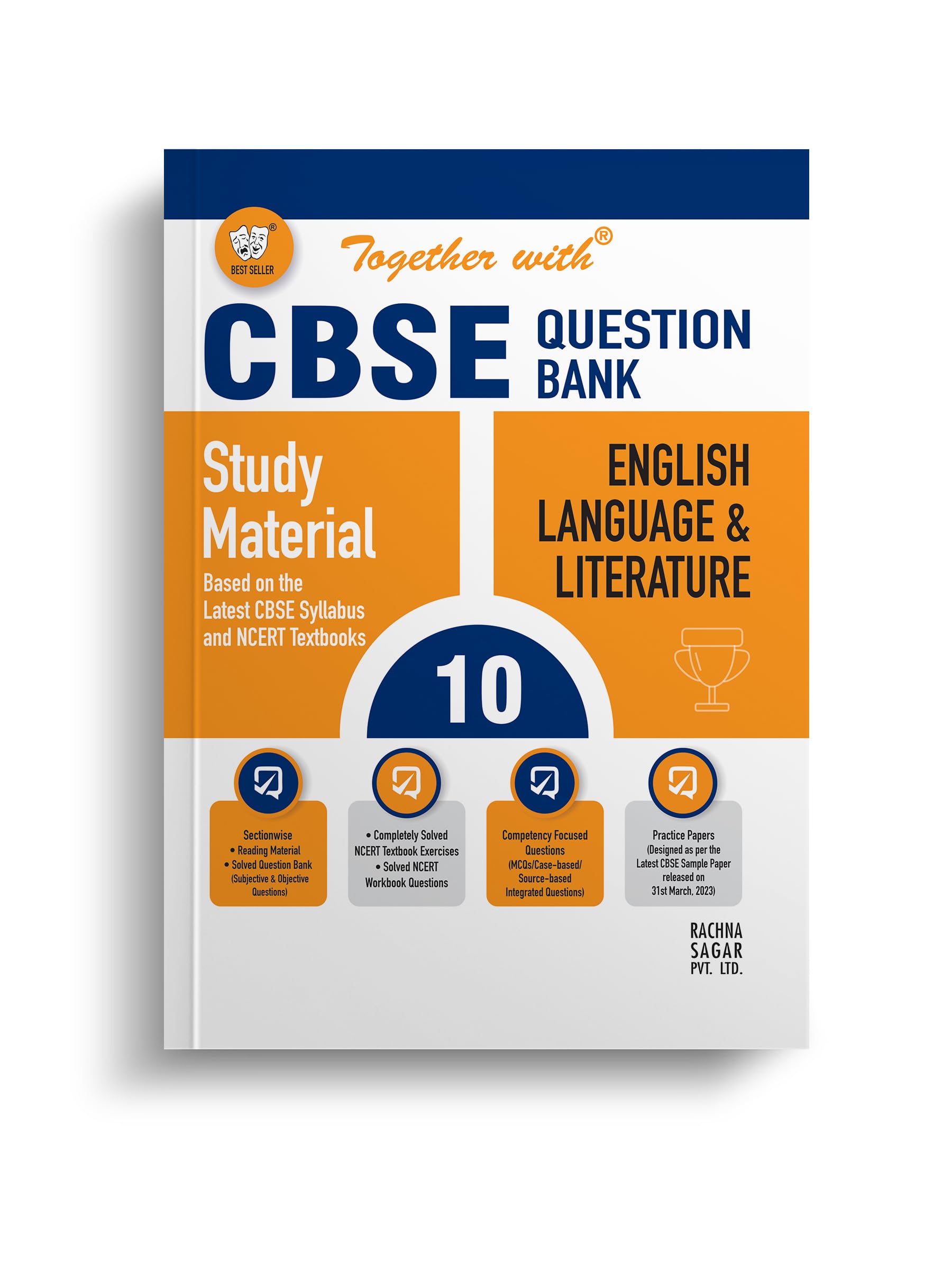 Together with CBSE Question Bank Class 10 English Language & Literature with Sample Paper for Exam 2024 (Chapterwise & Topicwise