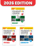 MTG Foundation Course Class 9 Physics, Chemistry & Biology (Set of 3 Books) For NEET, CUET & Boards Exams (Edition 20262027)