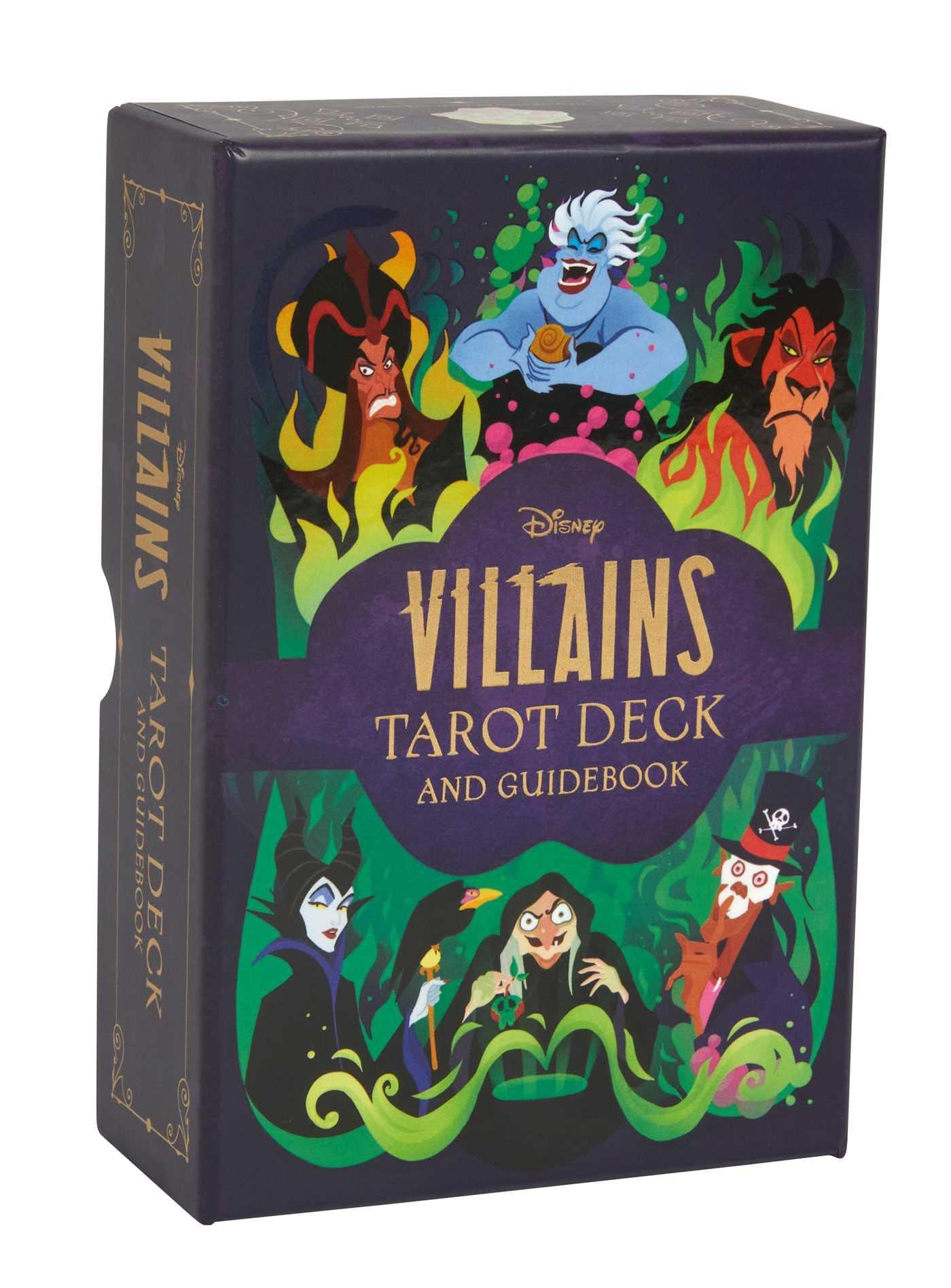 Disney Villains Tarot Deck and Guidebook  Movie Tarot Deck  Pop Culture Tarot