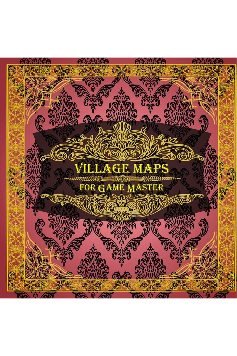 Village Maps for Game Master : 75 Customizable & Unique Maps, RPG Maps for Game Master (Tabletop Role Playing Games), New Editio