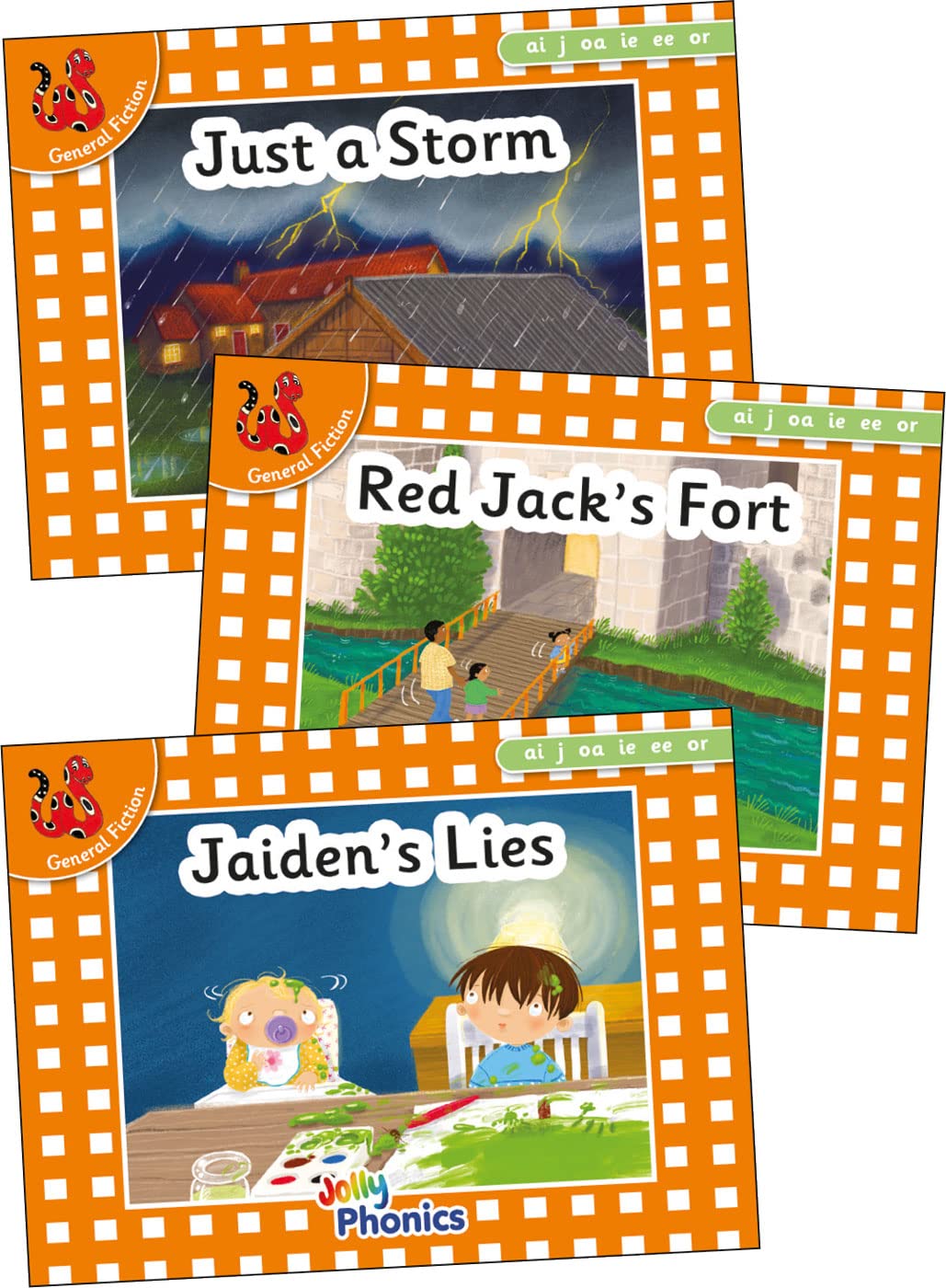 Decodable Readers Orange Set 4 x3 Bks