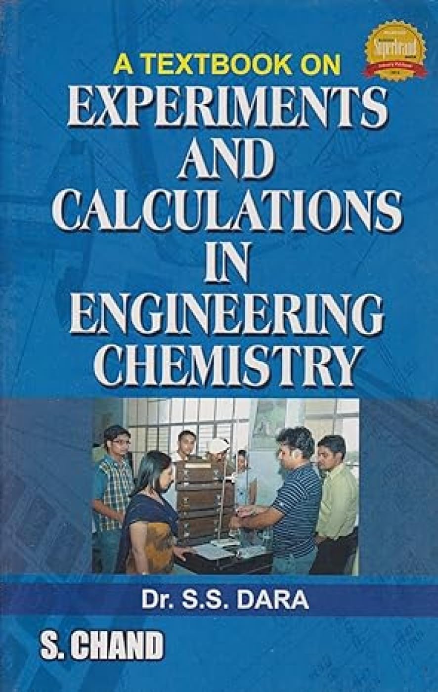 A Textbook On Experiments And Calculations In Engineering Chemistry