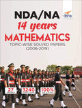 Nda/ Na 14 Years Mathematics TopicWise Solved Papers (2006  2019)