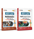 Arihant All In One Mathematics, English Language & Literature Class 10th Based On Latest NCERT For CBSE Exams 202526 (Set of 3 