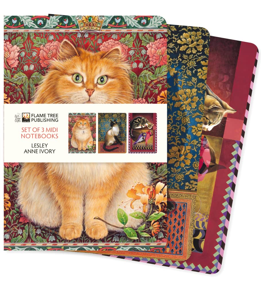 Lesley Anne Ivory Set of 3 Midi Notebooks (Midi Notebook Collections)