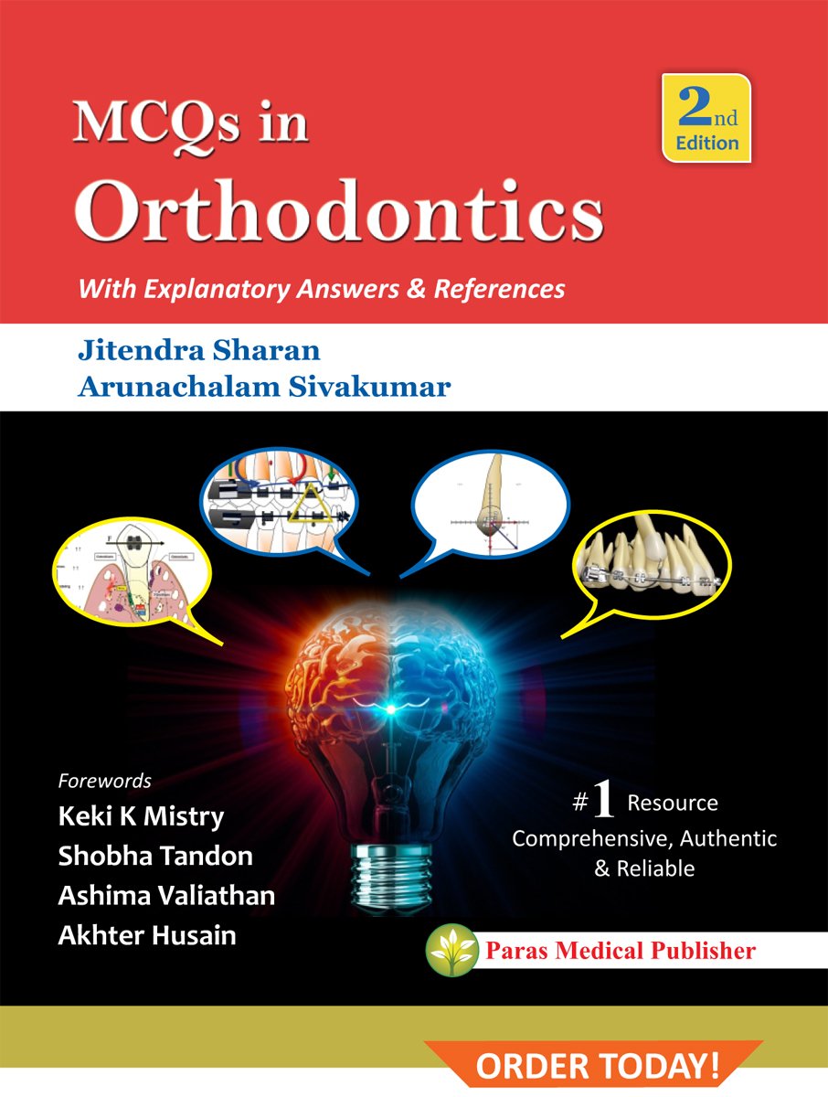 MCQs in Orthodontics 2e [hardcover] Sharan [Jan 01, 2017]