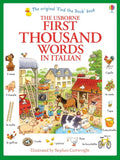 First Thousand Words In Italian  Usborne New Edition